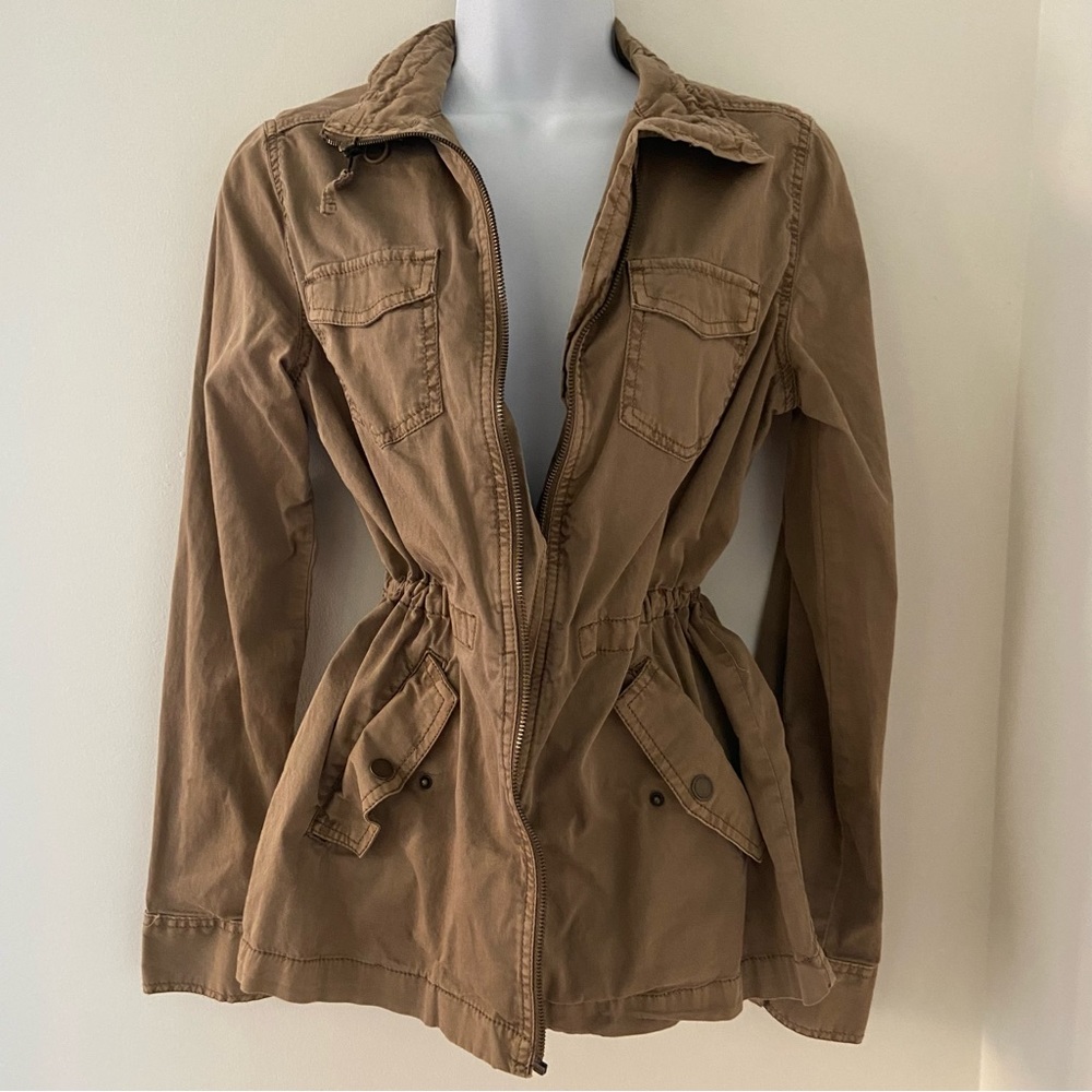 Khaki Cargo Jacket Sonoma Small